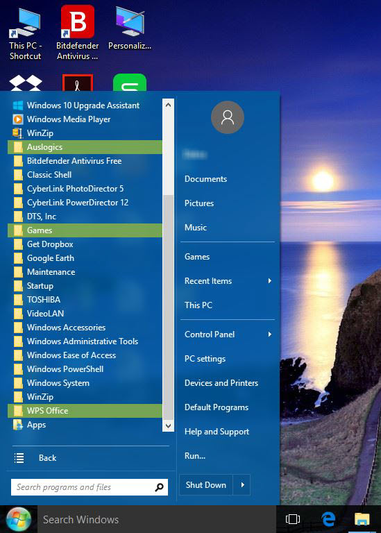Make Your Windows 10 Look And Act Like Windows 7 Randym Thoughts